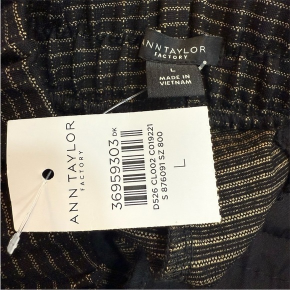 NWT Ann Taylor The Easy Ankle Pants Size L - Picture 6 of 6